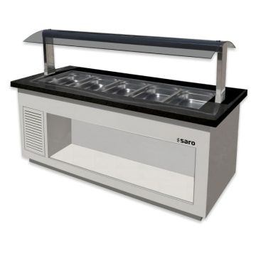 SARO Heißes Buffet Premium Line SB-H130 weiss