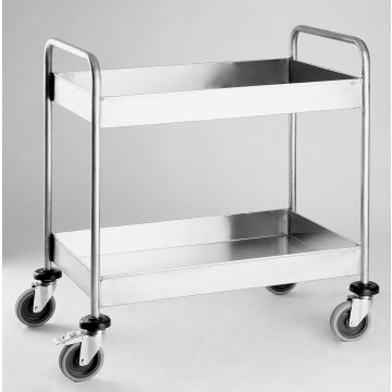 SARO Abräumwagen 304 rundum aufgekantet CHARLES