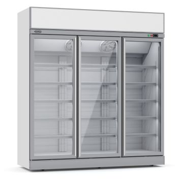 Kühlschrank / Getränkekühlschrank / Supermarktkühlung mit 3 Glastüren 1530 L